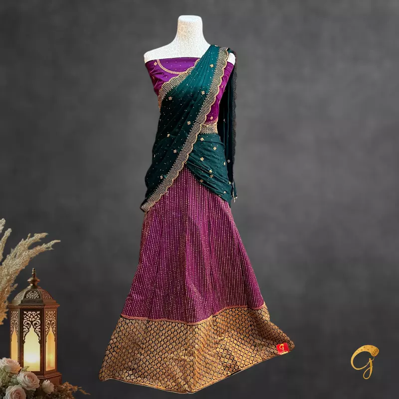 Semi Stitched Lehenga Semi Stitched Lehenga