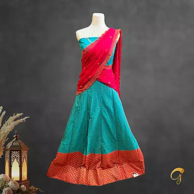 Semi Stitched Lehenga