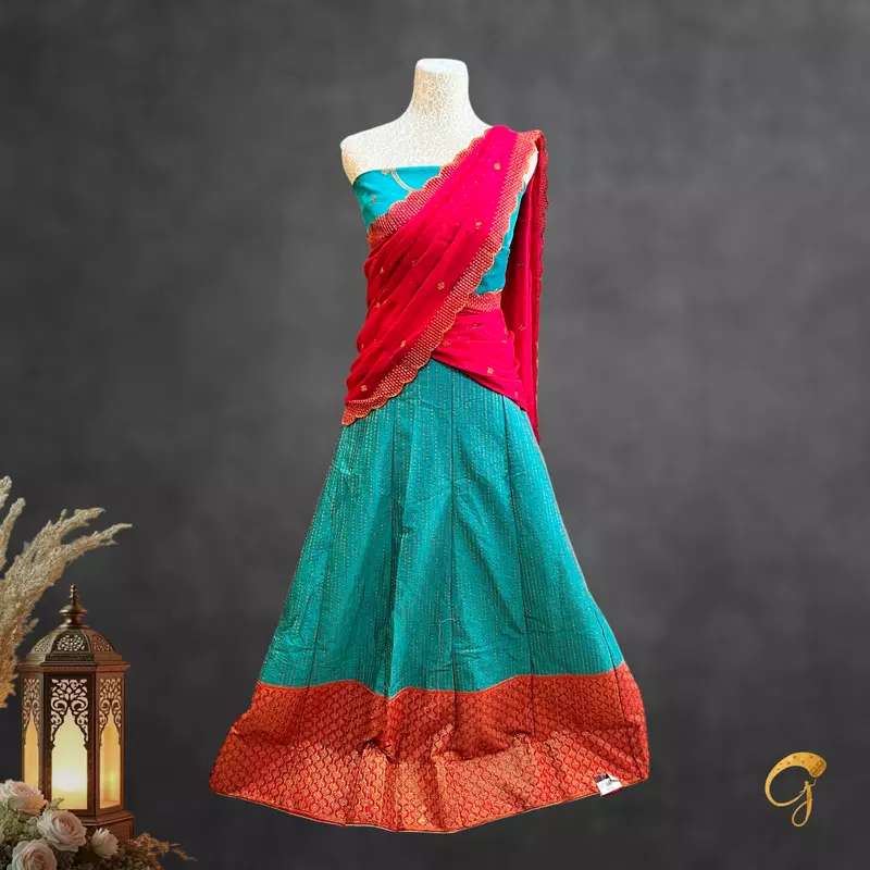 Semi Stitched Lehenga