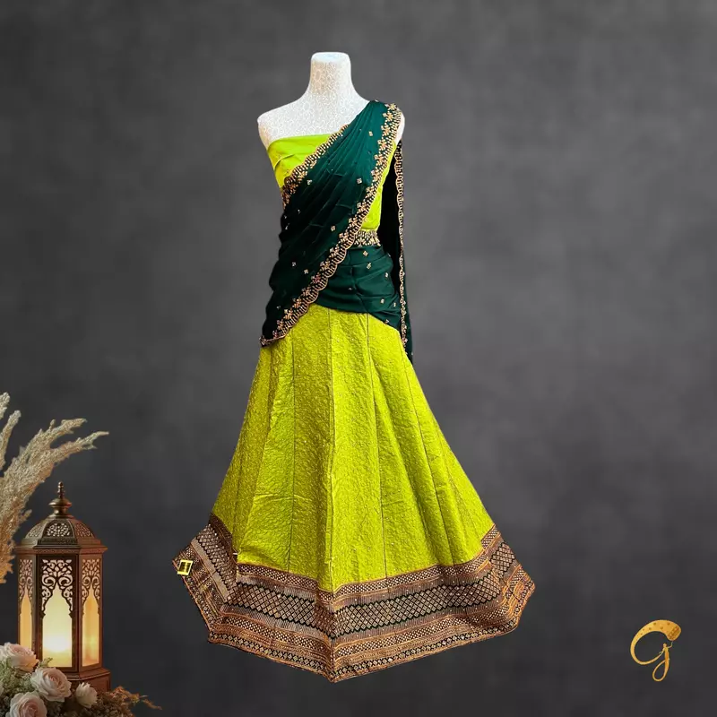Semi Stitched Lehenga Semi Stitched Lehenga