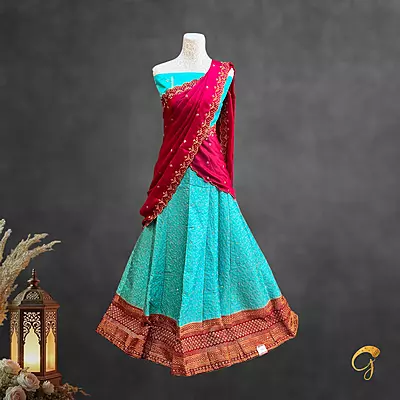 Semi Stitched Lehenga
