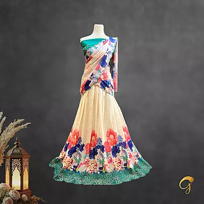 Semi Stitched Lehenga