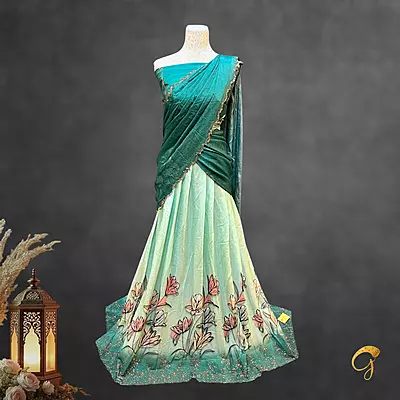 Semi Stitched Lehenga