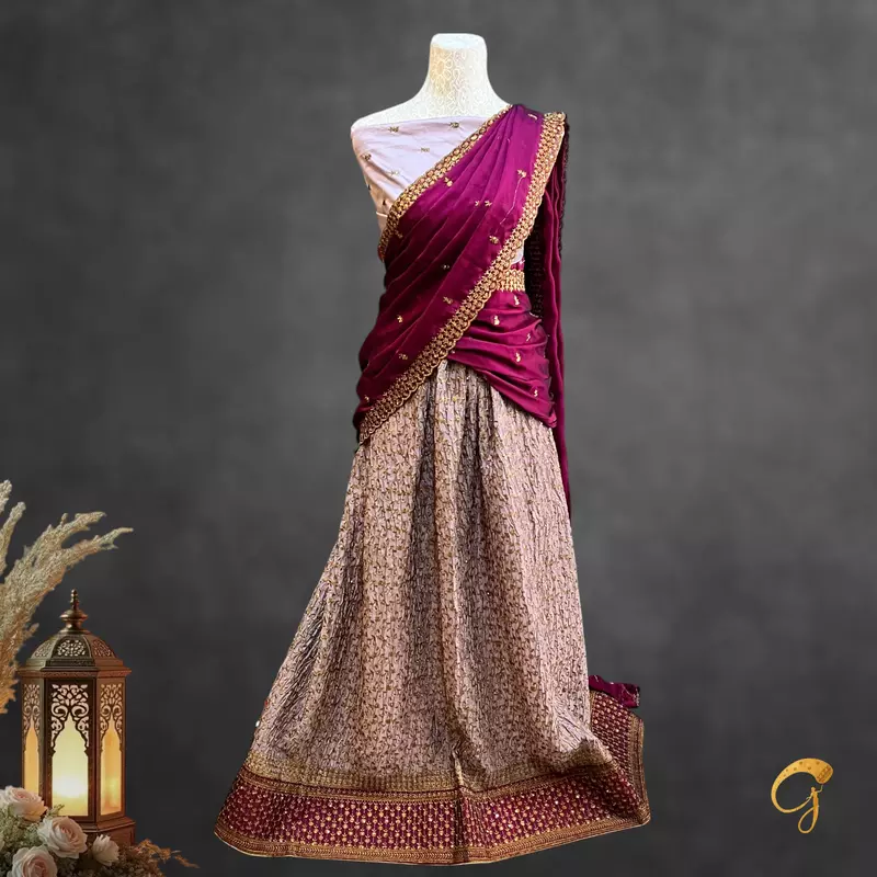 Semi Stitched Lehenga Semi Stitched Lehenga