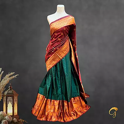 Semi Stitched Lehenga