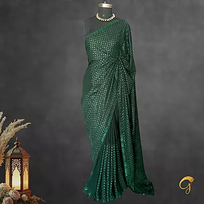 Green Embroidery