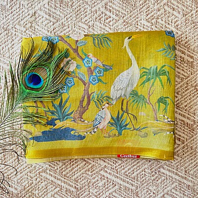 Floral With Peacock Floral With Peacock