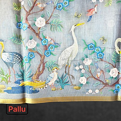 Floral With Peacock Floral With Peacock