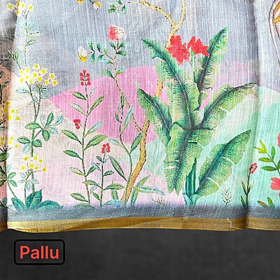 Floral With Peacock Floral With Peacock