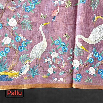 Floral With Peacock Floral With Peacock