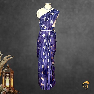 Stripes With Peacock