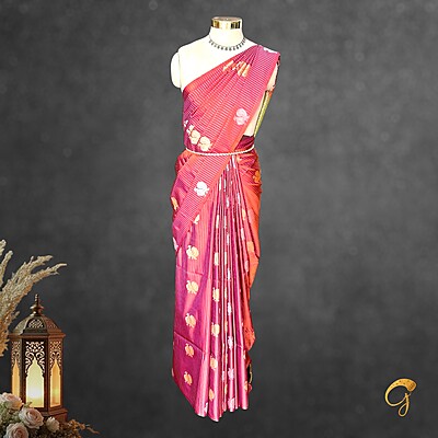 Stripes With Peacock